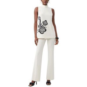 Trina Turk Womens Isha 2 Top, Tan